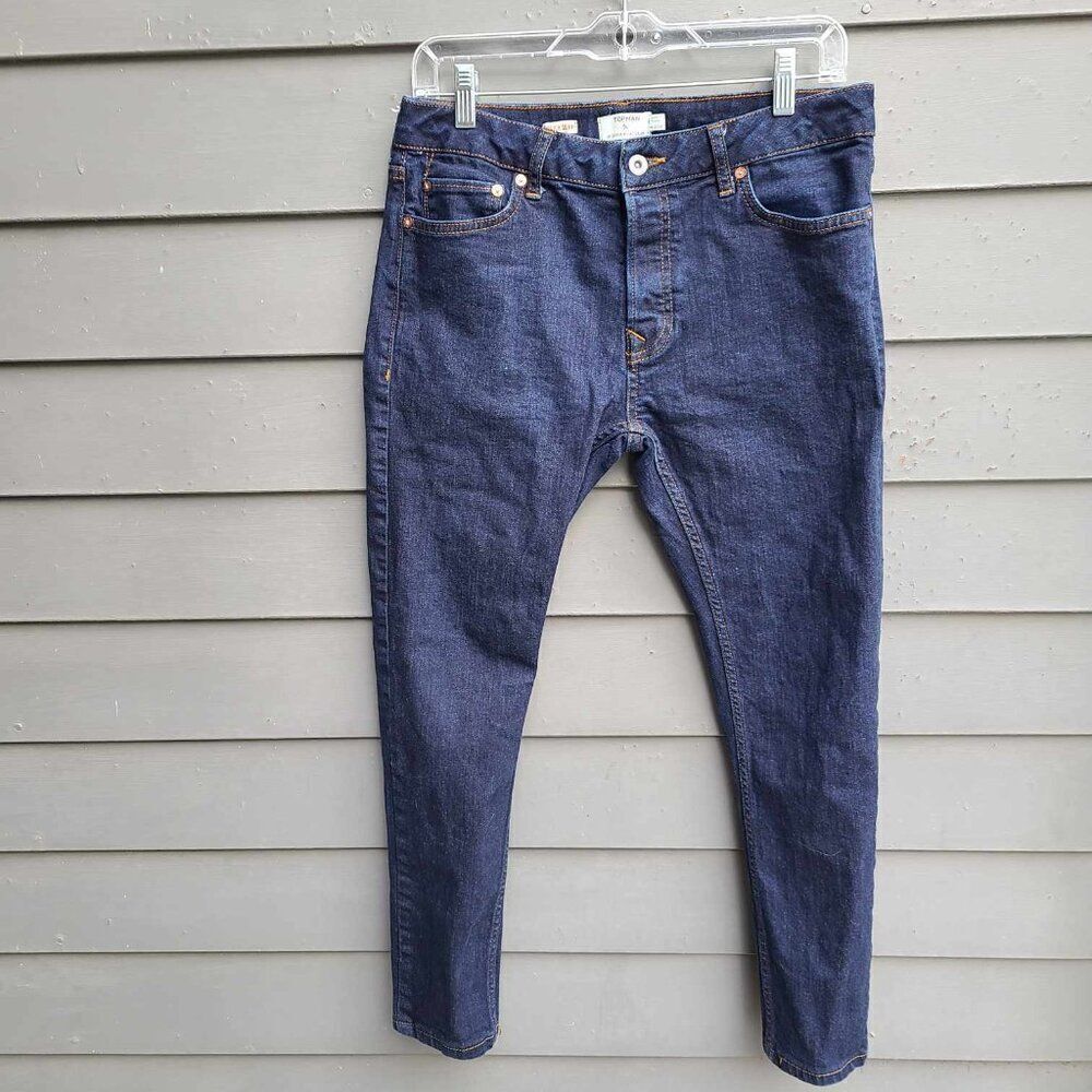 Topman Stretch Skinny Jeans US Size 32 S  (Check Measurements)